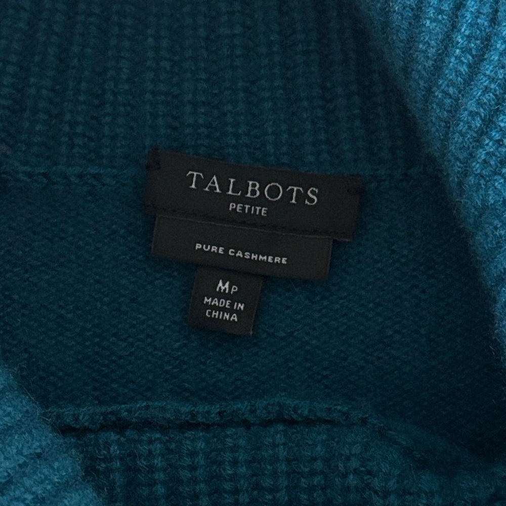 Talbots Cashmere Cable Knit 
Women's Sweater‎ - Picture 9 of 14